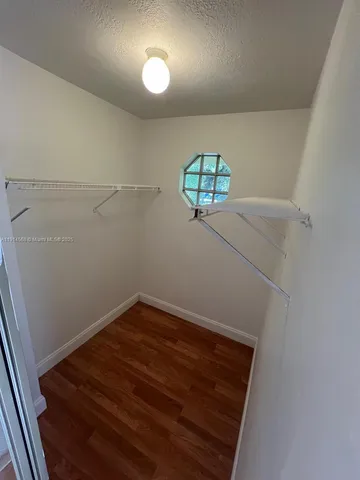 an empty room with a empty space