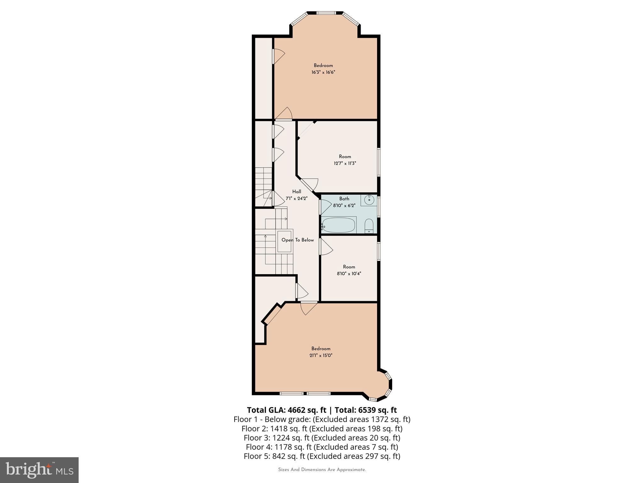 4401 Pine Street Philadelphia, PA 19104 - Photo 61 of 63 Third floor floor plan