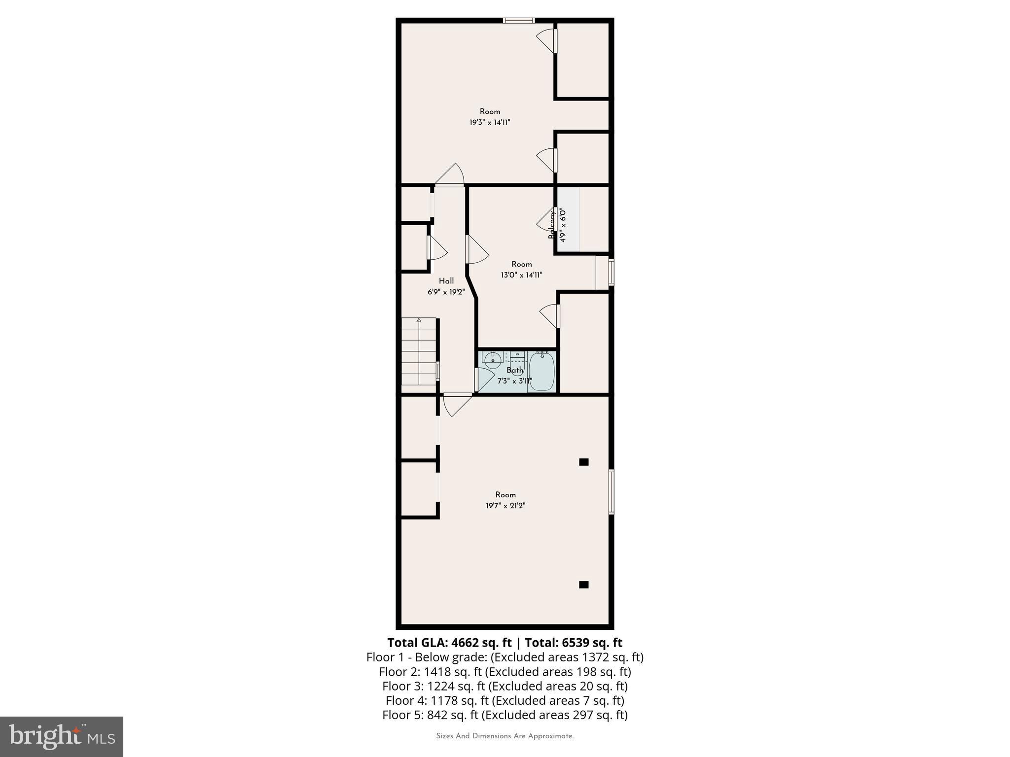 4401 Pine Street Philadelphia, PA 19104 - Photo 62 of 63 Forth floor floor plan