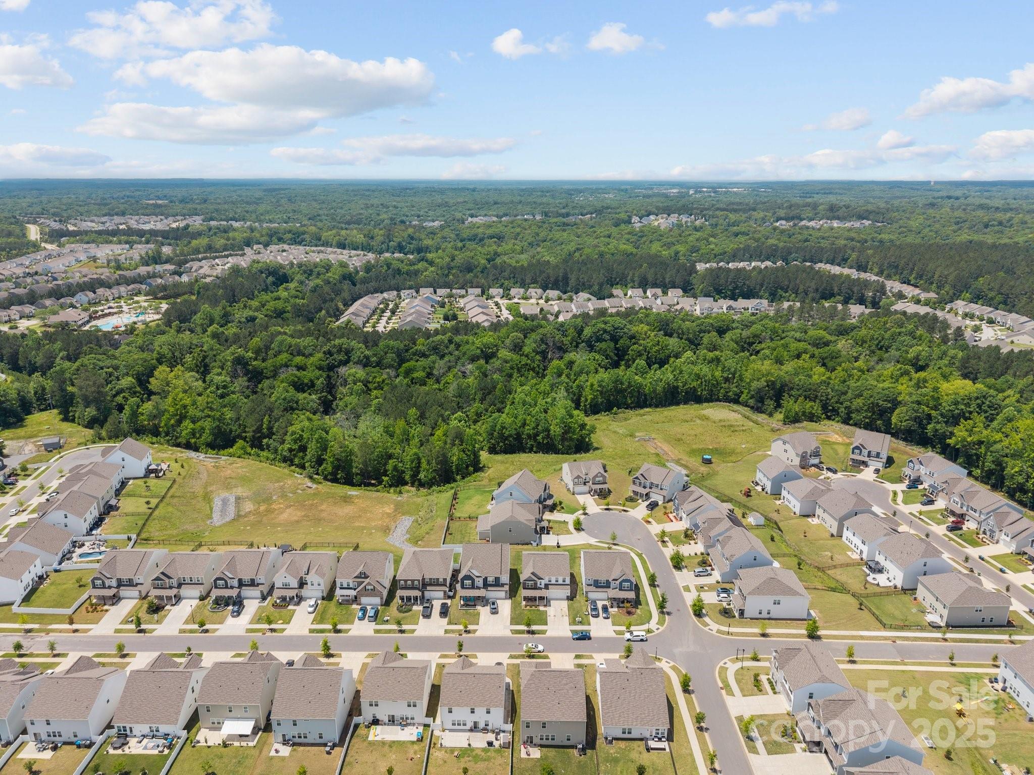 3643 Slider Terrace Lancaster, SC 29720 - Photo 39 of 46 an aerial view of residential houses with outdoor space