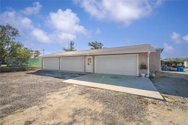 a view of a terrace with a lake view