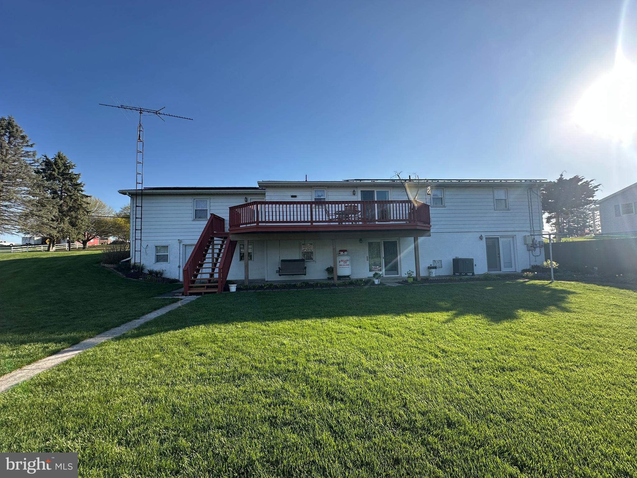 375 St Thomas-Edenville Road St. Thomas, PA 17252 - Photo 18 of 85 a view of a swimming pool with a garden and plants