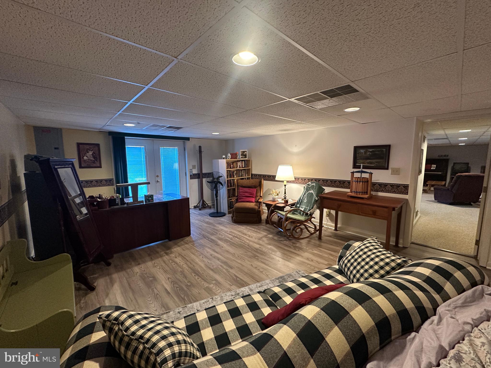 375 St Thomas-Edenville Road St. Thomas, PA 17252 - Photo 75 of 85 a living room with furniture and a flat screen tv