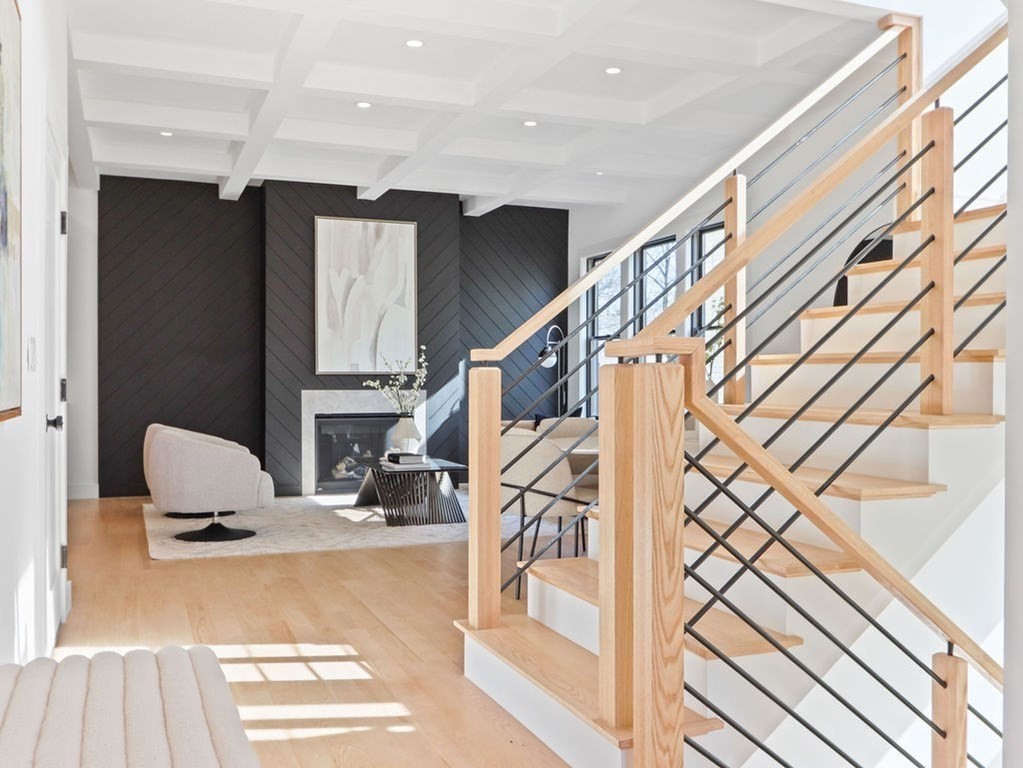 1917 Commonwealth Avenue, Unit 1917 Newton, MA 02466 - Photo 10 of 30 a view of entryway and hall with wooden floor