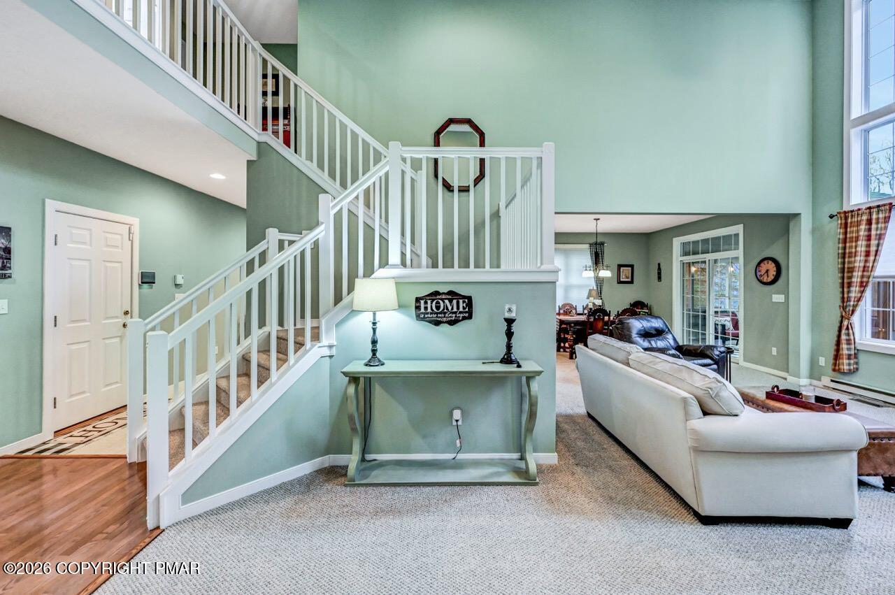 151 Skytop Road Long Pond, PA 18334 - Photo 3 of 36 a view of staircase with furniture