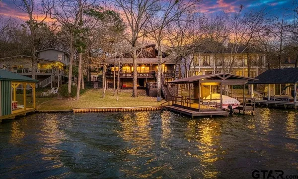 a backyard of a house