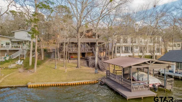 a view of a house with swimming pool