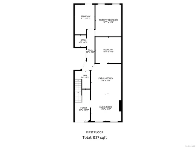 a picture of a bench in front of door