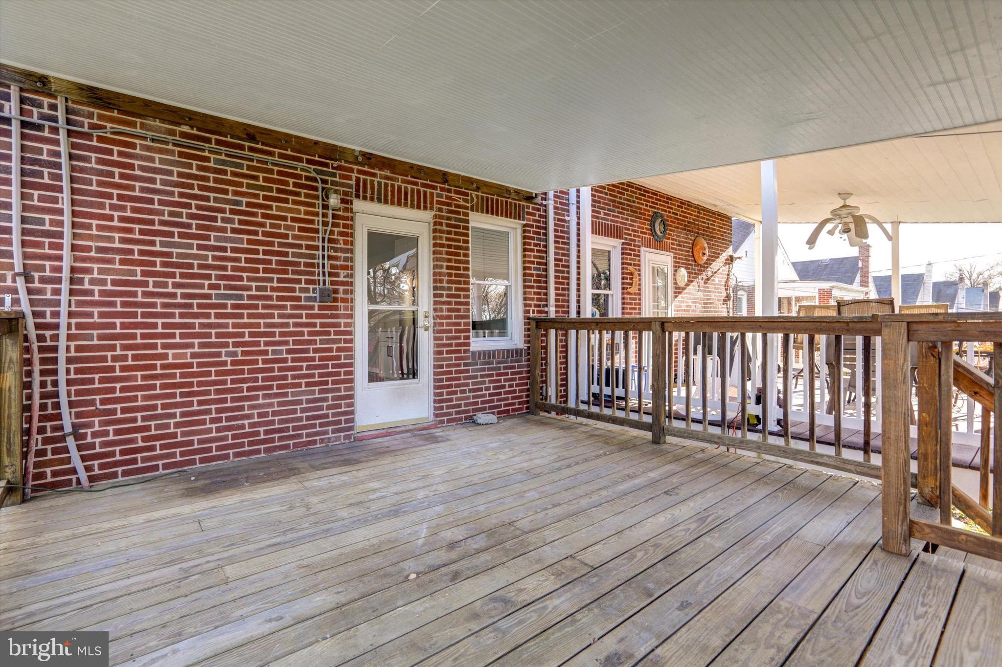 3111 Willoughby Road Baltimore, MD 21234 - Photo 19 of 45 a view of a balcony with wooden floor