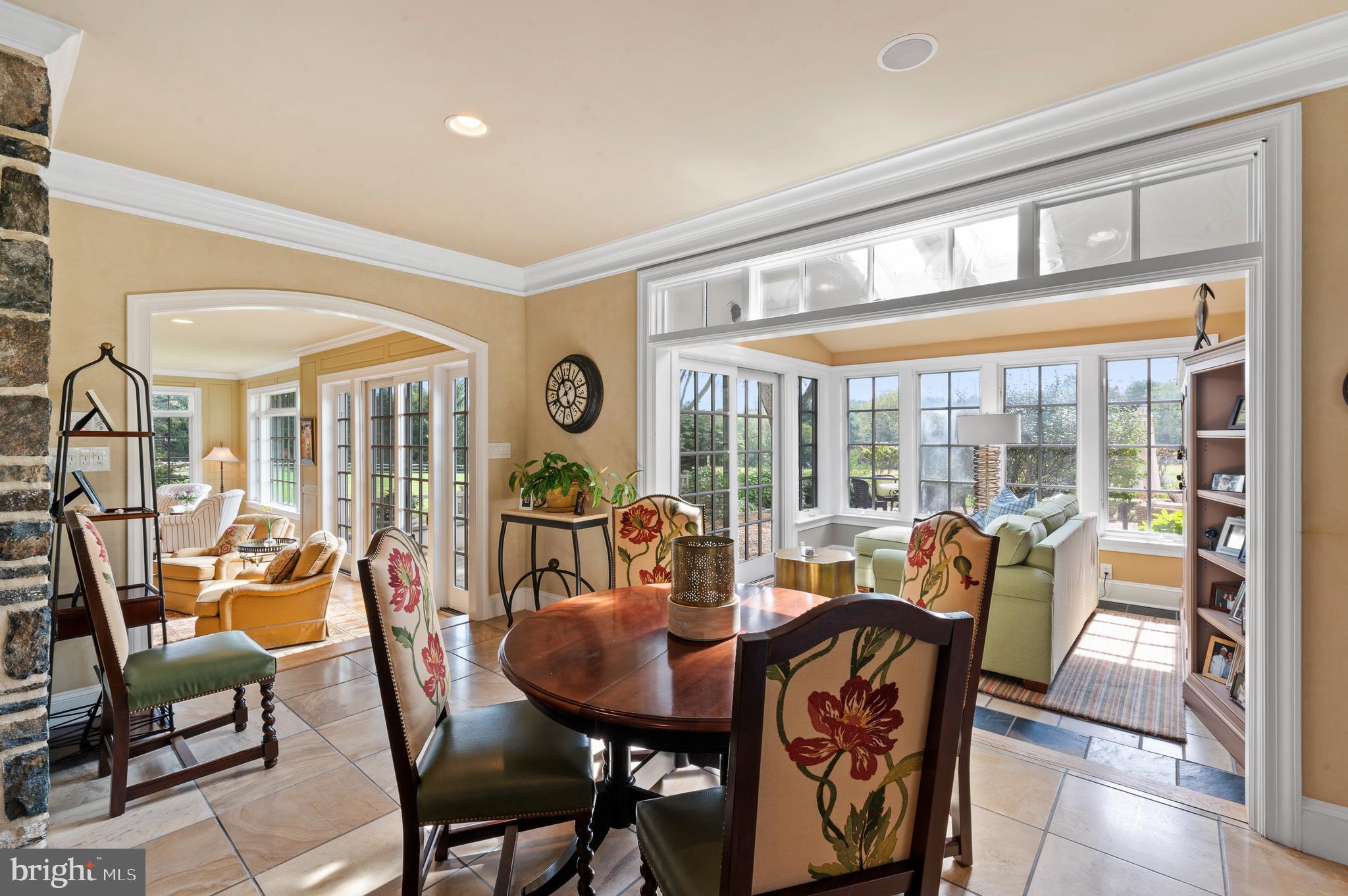 335 Boot Road Malvern, PA 19355 - Photo 14 of 65 a view of a dining room with furniture window and outside view