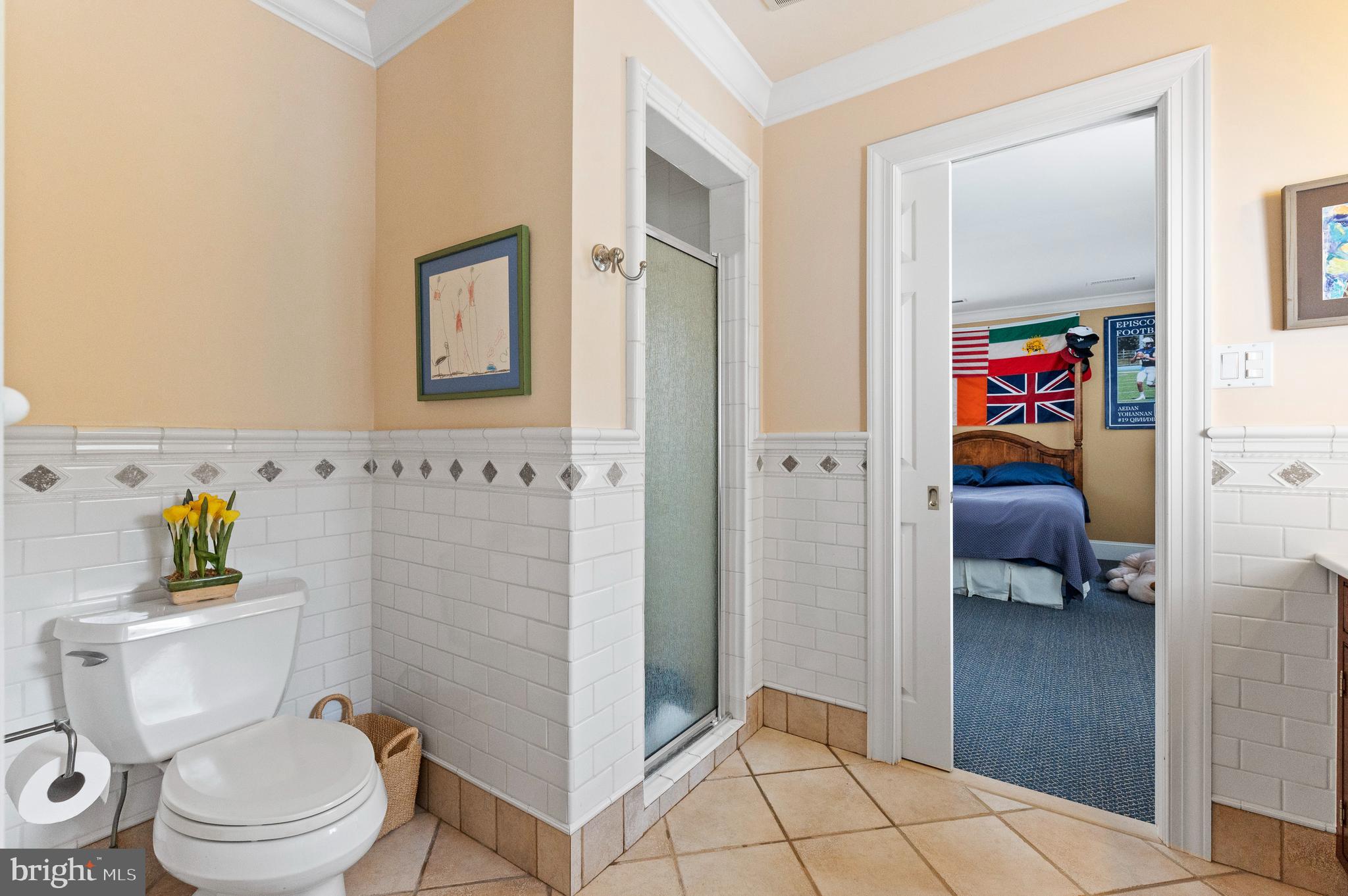 335 Boot Road Malvern, PA 19355 - Photo 38 of 65 a bathroom with a toilet and a shower