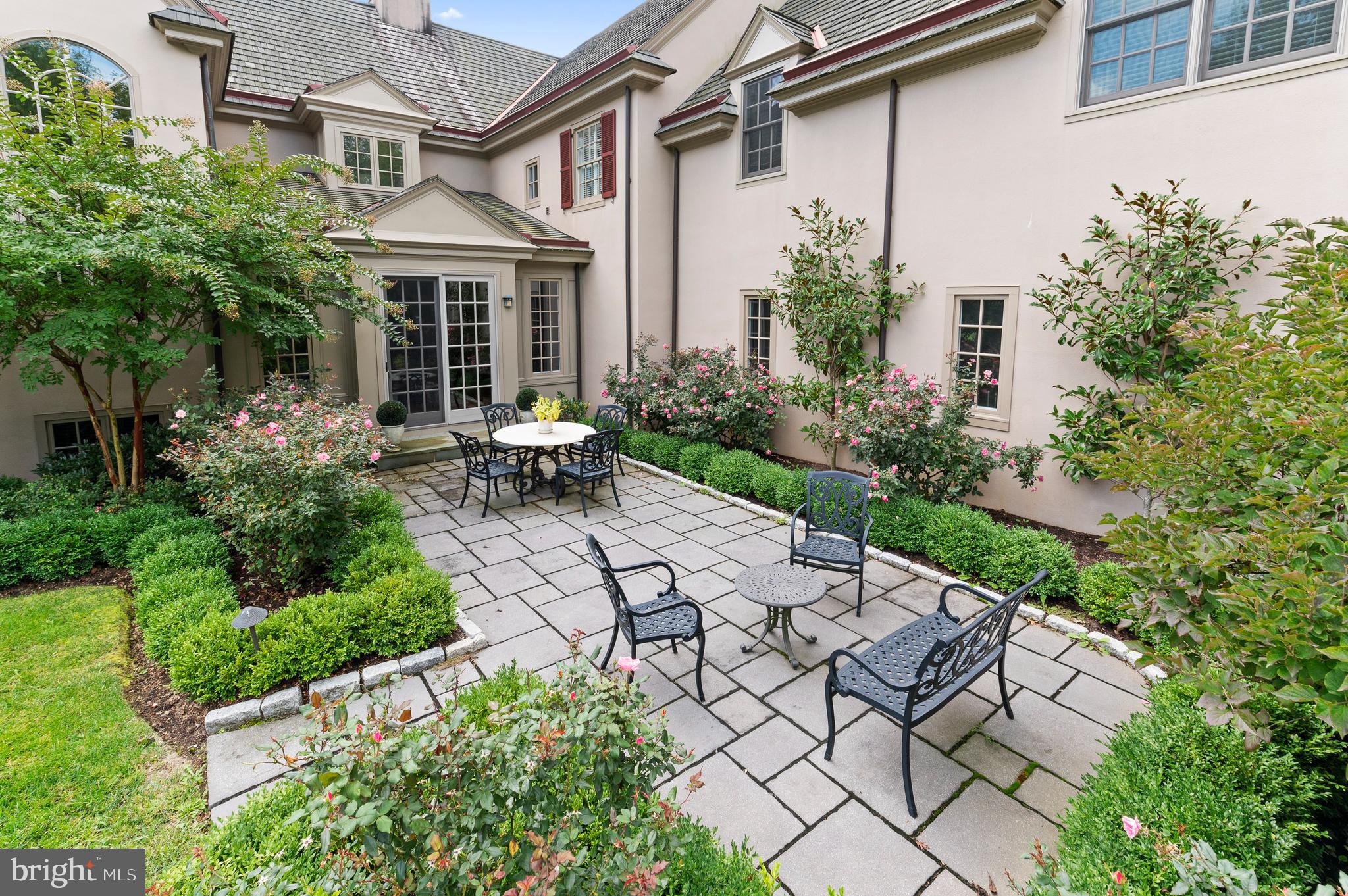 335 Boot Road Malvern, PA 19355 - Photo 55 of 65 a view of a house with backyard sitting area and garden