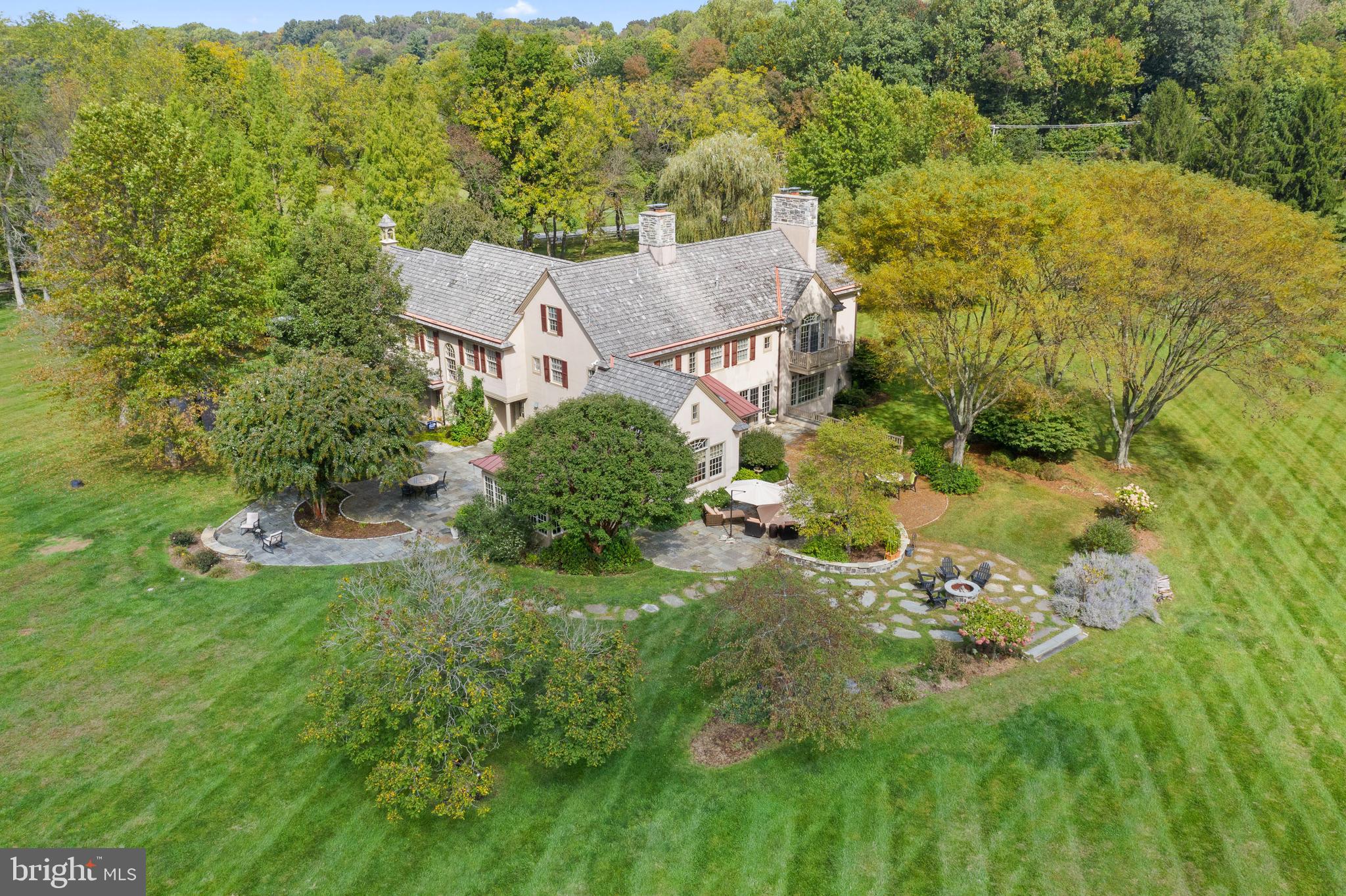335 Boot Road Malvern, PA 19355 - Photo 62 of 65 an aerial view of a house with a yard