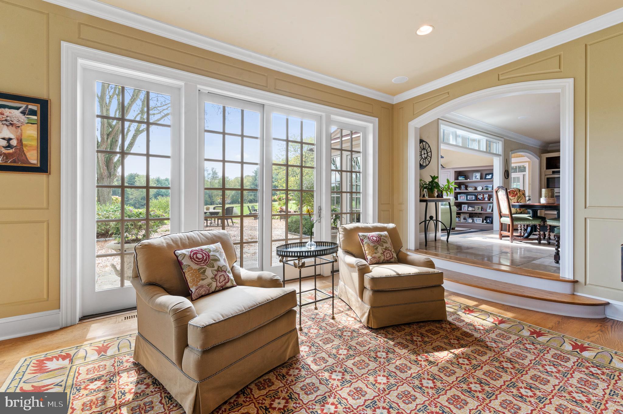 335 Boot Road Malvern, PA 19355 - Photo 8 of 65 a living room with furniture and a floor to ceiling window