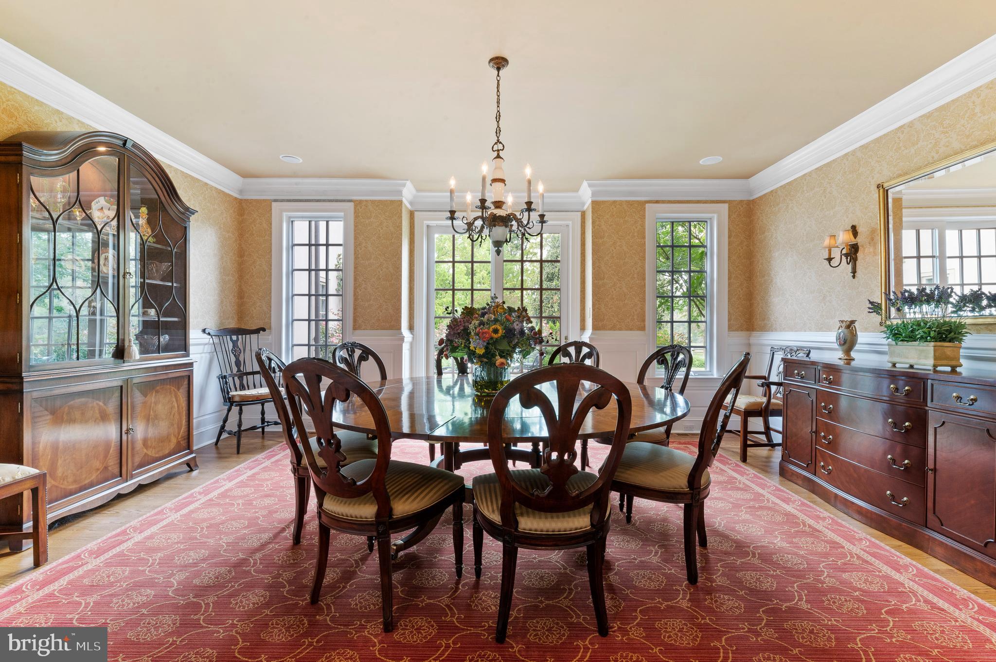 335 Boot Road Malvern, PA 19355 - Photo 9 of 65 a view of a dining room with furniture window and outside view