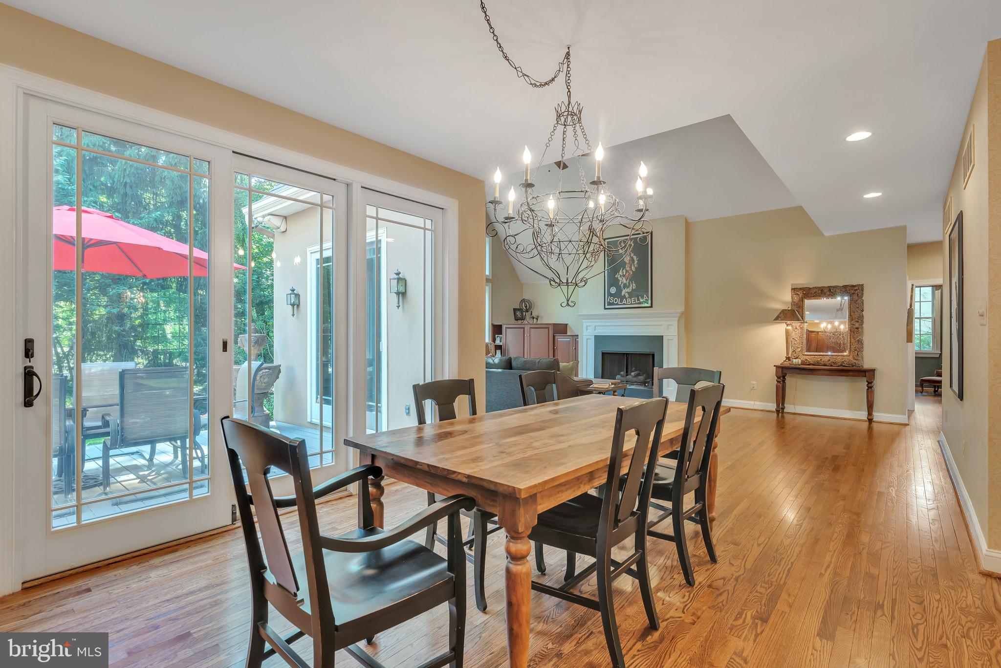 804 Dresher Way Wayne, PA 19087 - Photo 14 of 29 Triple slider to deck