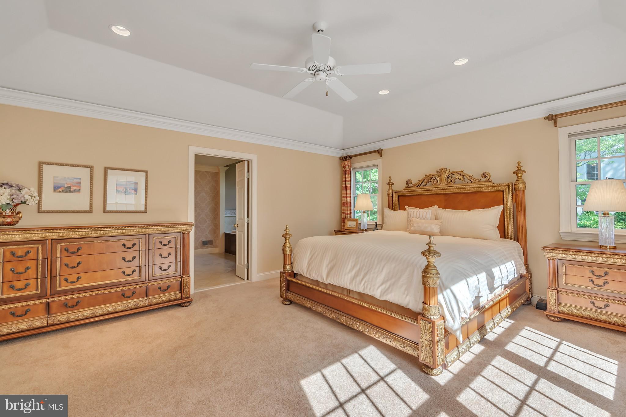 804 Dresher Way Wayne, PA 19087 - Photo 17 of 29 Master bedroom into the master bath area