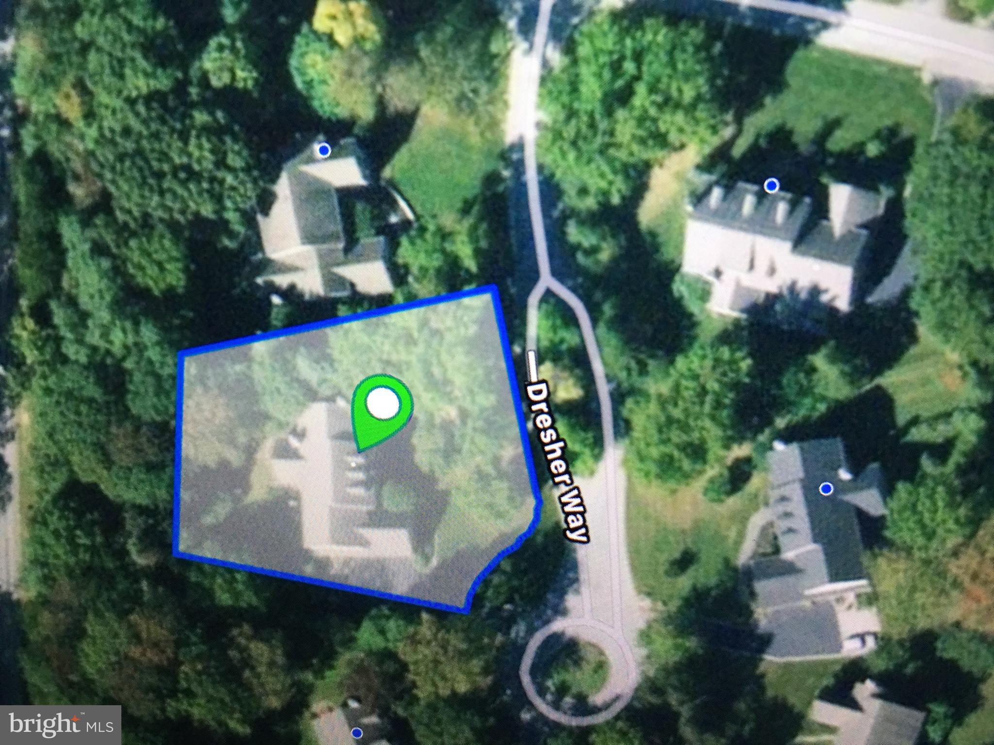804 Dresher Way Wayne, PA 19087 - Photo 29 of 29 Property lines per Homesnap