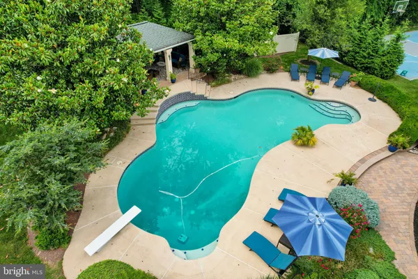 a view of basketball court