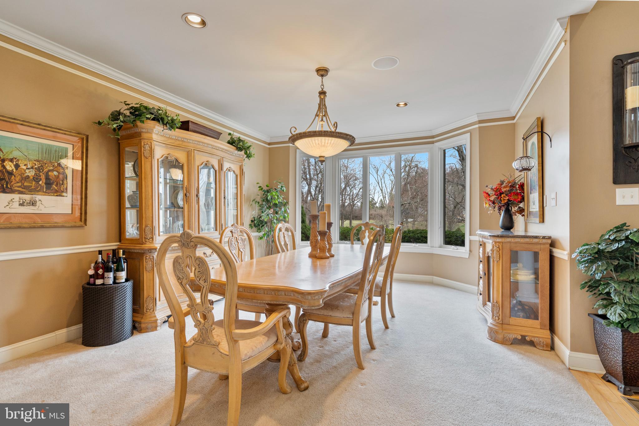 100 East Holland Road Holland, PA 18966 - Photo 6 of 63 a view of a dining room with furniture window and outside view