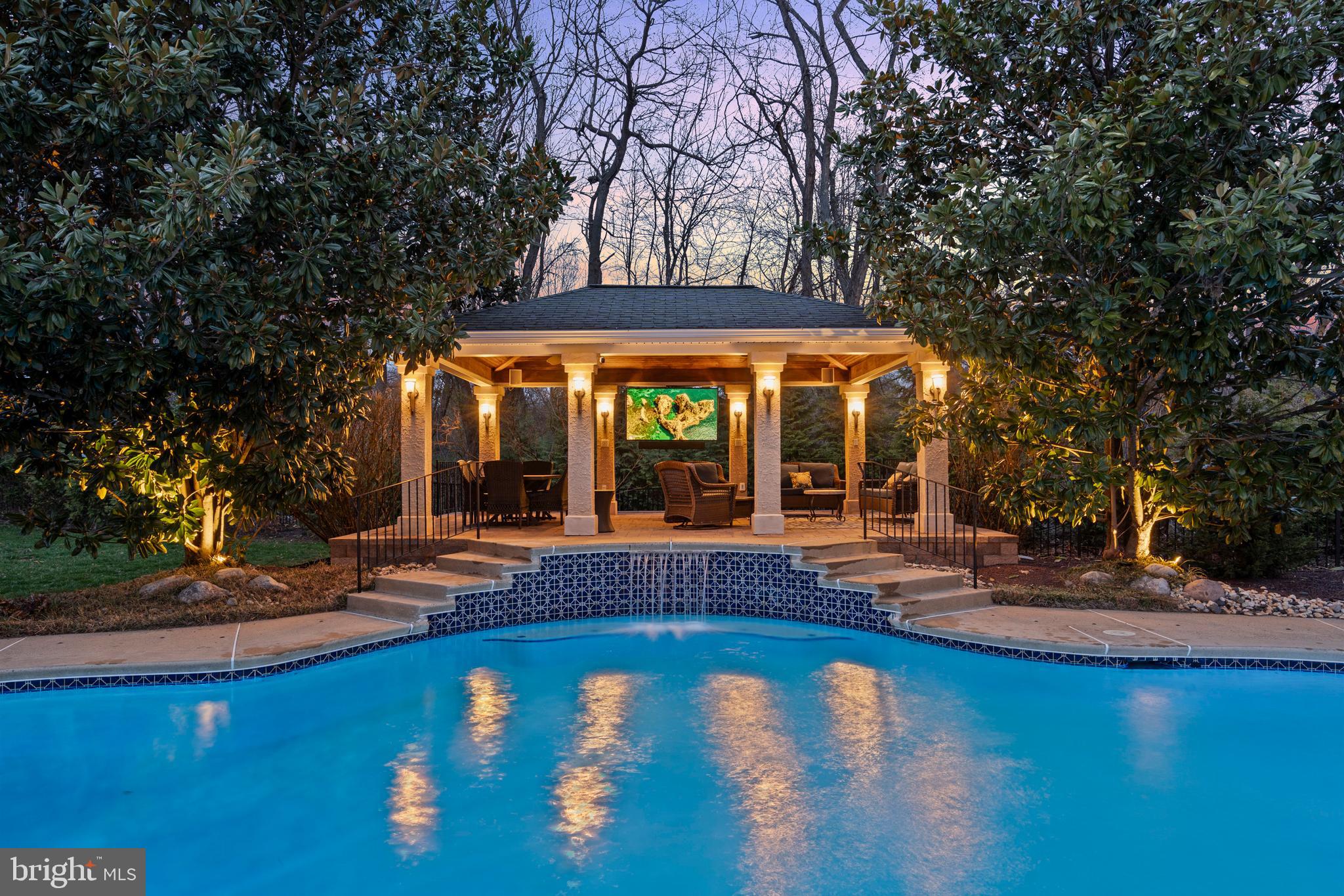 100 East Holland Road Holland, PA 18966 - Photo 62 of 63 a view of a house with swimming pool and sitting area