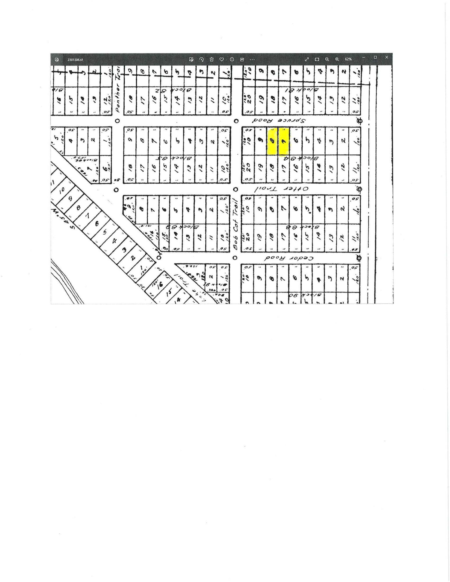 Lot 7-8 Spruce Road Lincoln, MI 48742 - Photo 4 of 4 Gallery Image 4
