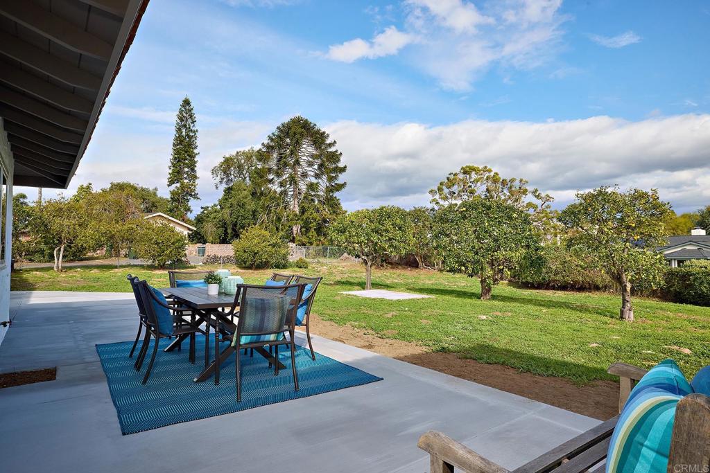 341 Cole Ranch Road Encinitas, CA 92024 - Photo 31 of 44 an outdoor space with furniture and garden