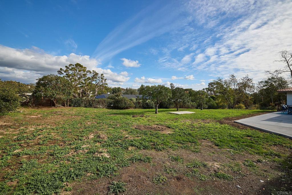 341 Cole Ranch Road Encinitas, CA 92024 - Photo 33 of 44 a view of outdoor space with green field and trees