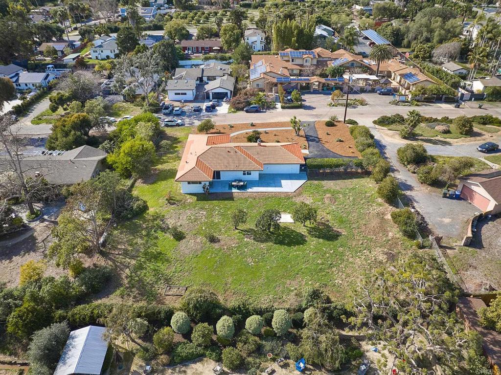 341 Cole Ranch Road Encinitas, CA 92024 - Photo 7 of 44 an aerial view of residential houses with outdoor space