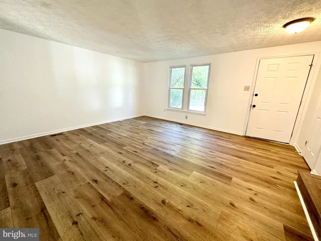 wooden floor in an empty room