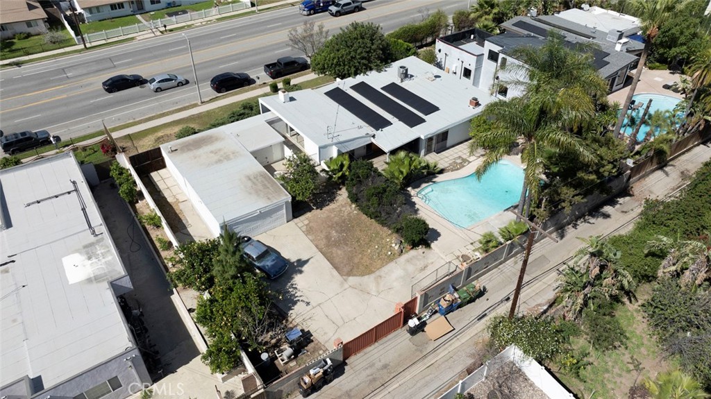10412 Reseda Boulevard Porter Ranch, CA 91326 - Photo 31 of 38 an aerial view of house with yard