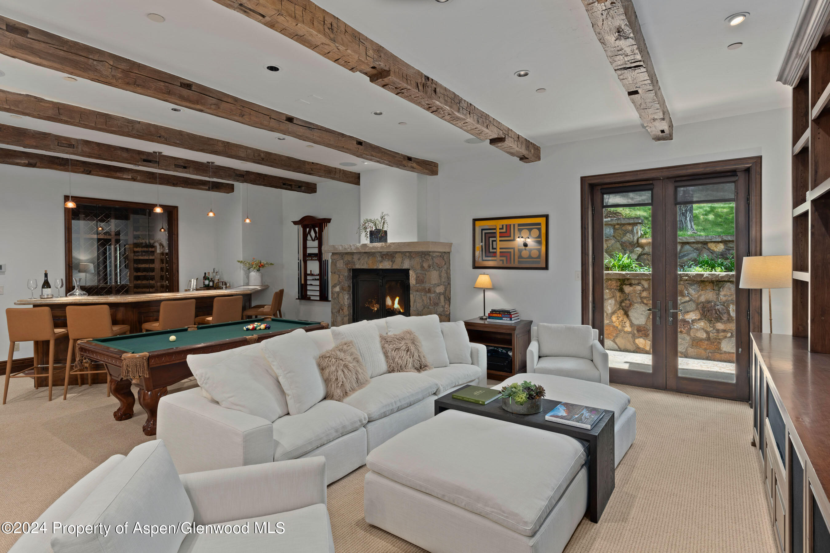 189 McSkimming Road Aspen, CO 81611 - Photo 15 of 37 Media and Wine Room