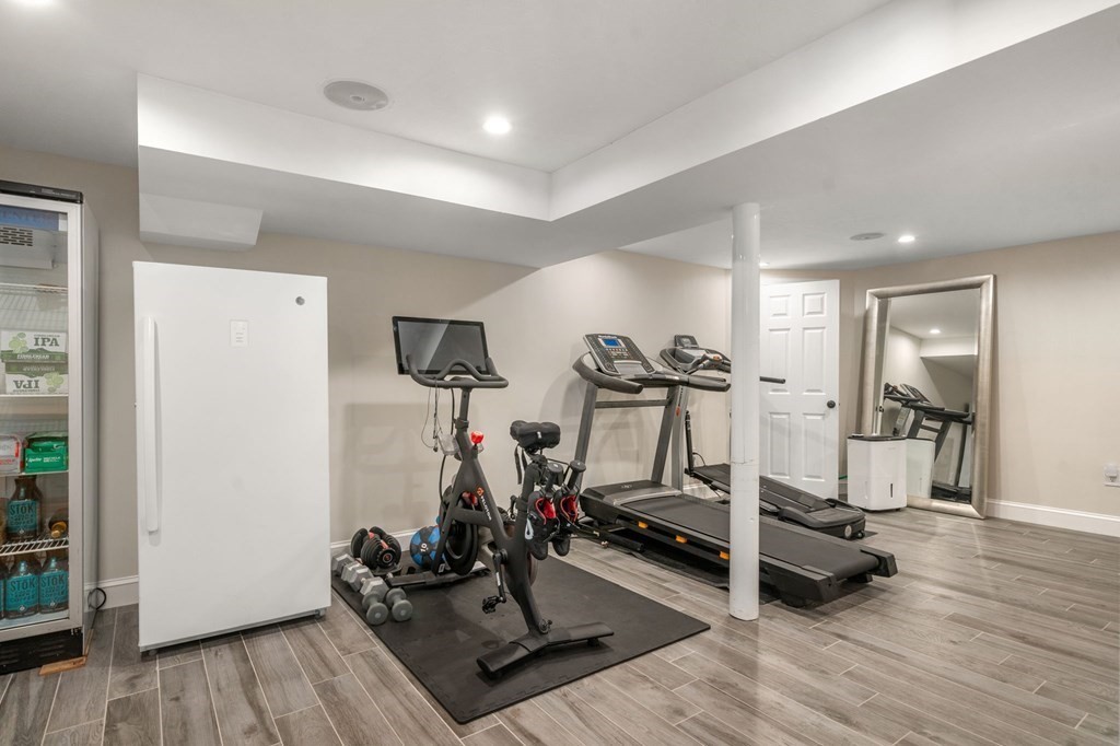 14 Sassamon Road Scituate, MA 02066 - Photo 17 of 28 a view of a room with gym equipment