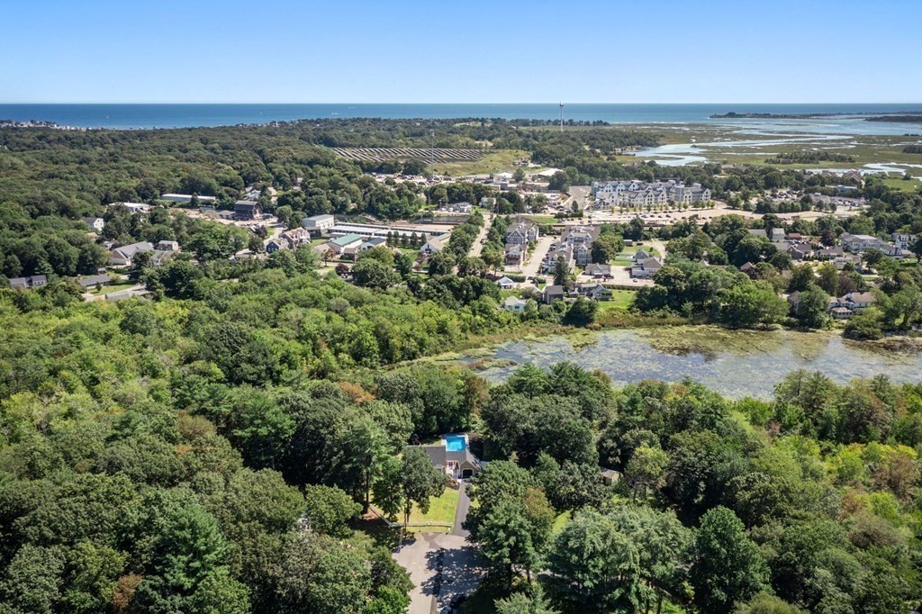 14 Sassamon Road Scituate, MA 02066 - Photo 28 of 28 an aerial view of residential houses with outdoor space and trees