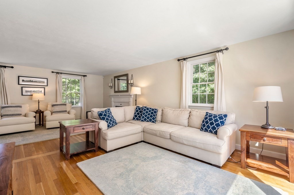 14 Sassamon Road Scituate, MA 02066 - Photo 4 of 28 a living room with furniture and a large window