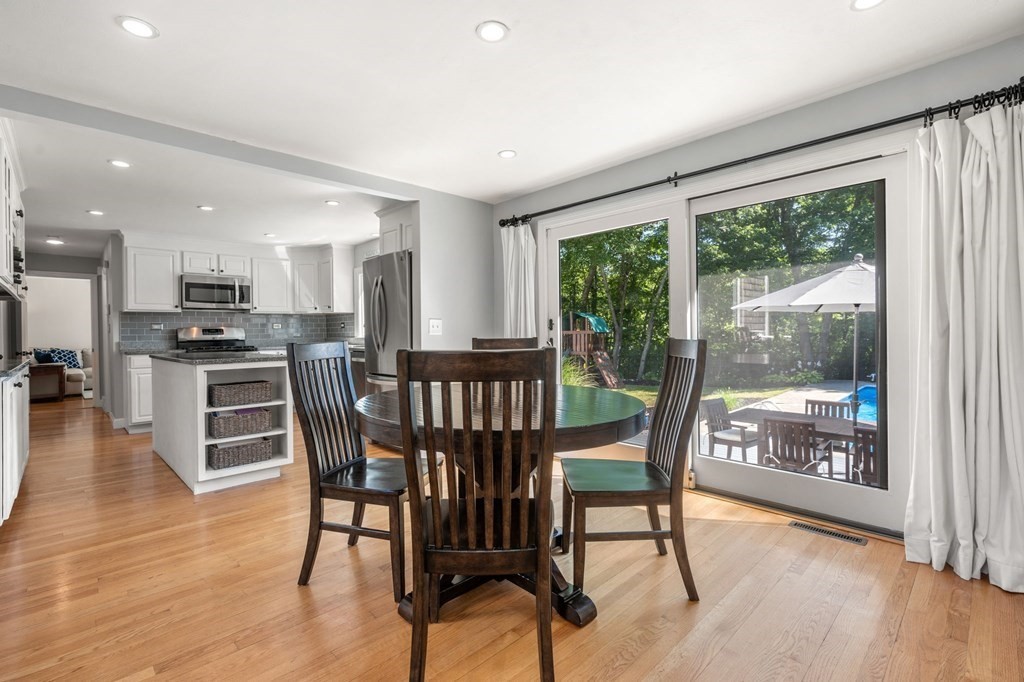 14 Sassamon Road Scituate, MA 02066 - Photo 10 of 28 a view of a dining room with furniture window and wooden floor