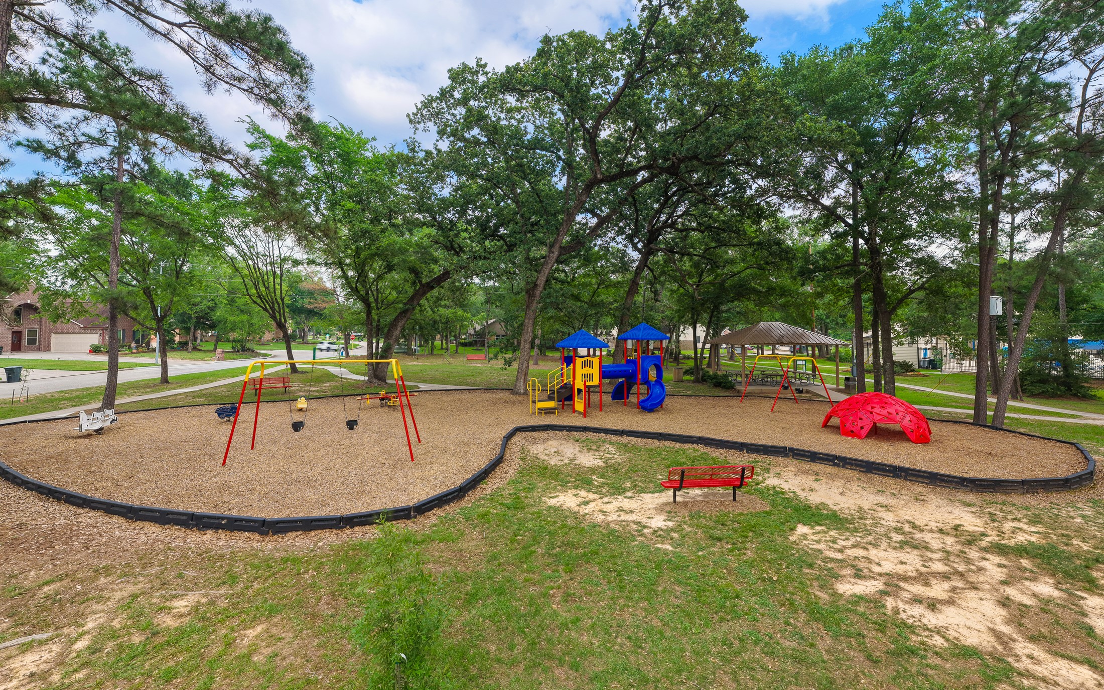 20214 Woodsboro Court Spring, TX 77388 - Photo 45 of 50 Oaks of Devonshire features a 5-Acre Community Park with Jr. Olympic Pool, 2 Water Slides, Clubhouse/Party Rm, 2 Tennis/Pickle Ball Cts, Pavilion, Basketball Ct, 2 Playgrounds, Soccer Field & Baseball Field, and Walking Trails!