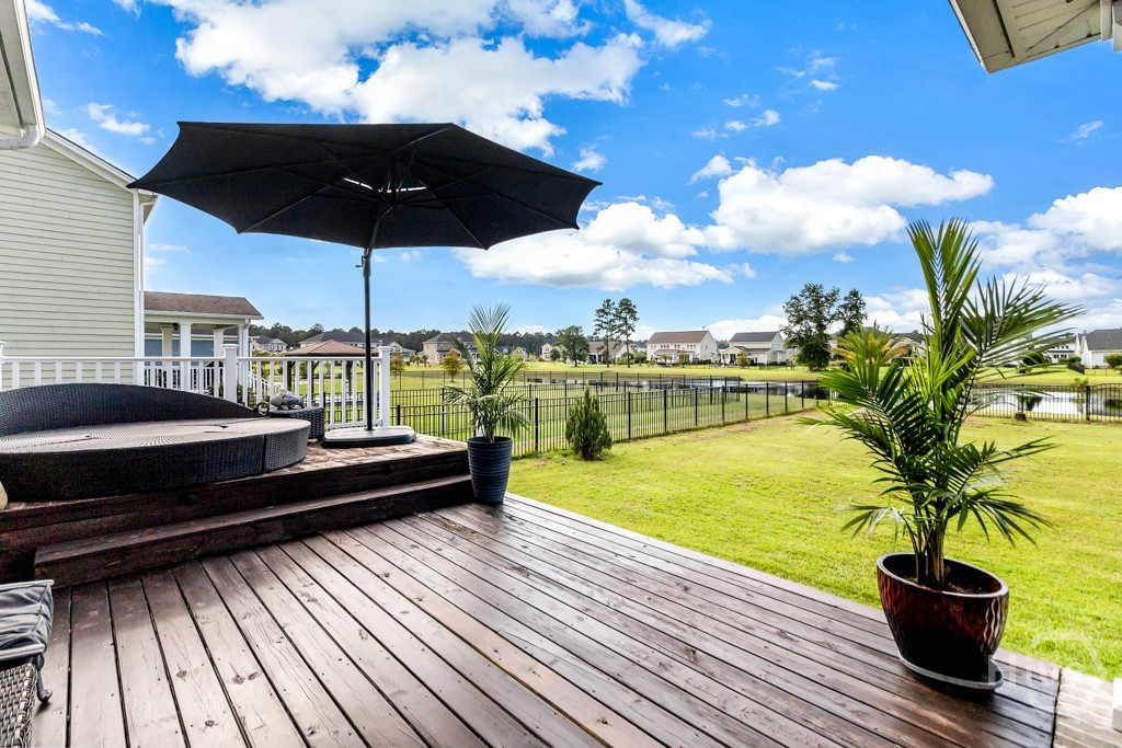 661 Wyndham Way Pooler, GA 31322 - Photo 41 of 50 Dual Decks with Covered Patio