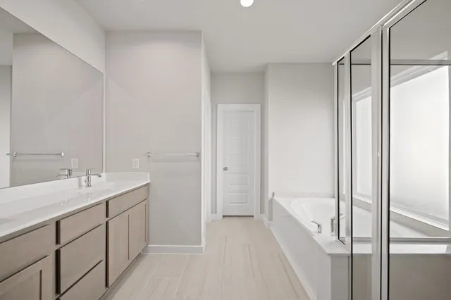 a view of hallway with stairs