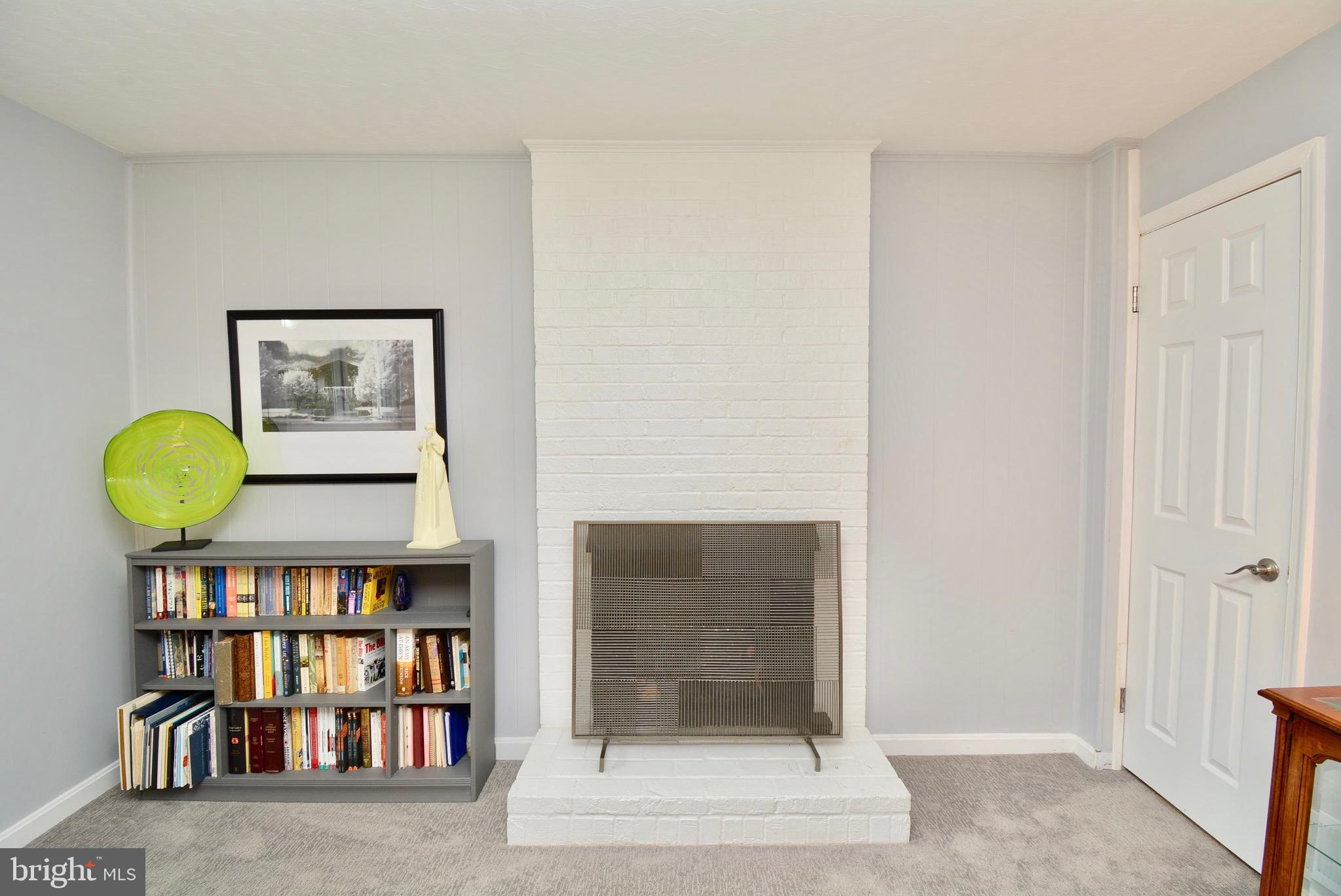 6330 Alberta Street Springfield, VA 22152 - Photo 40 of 50 Lower level living room with FP cover.