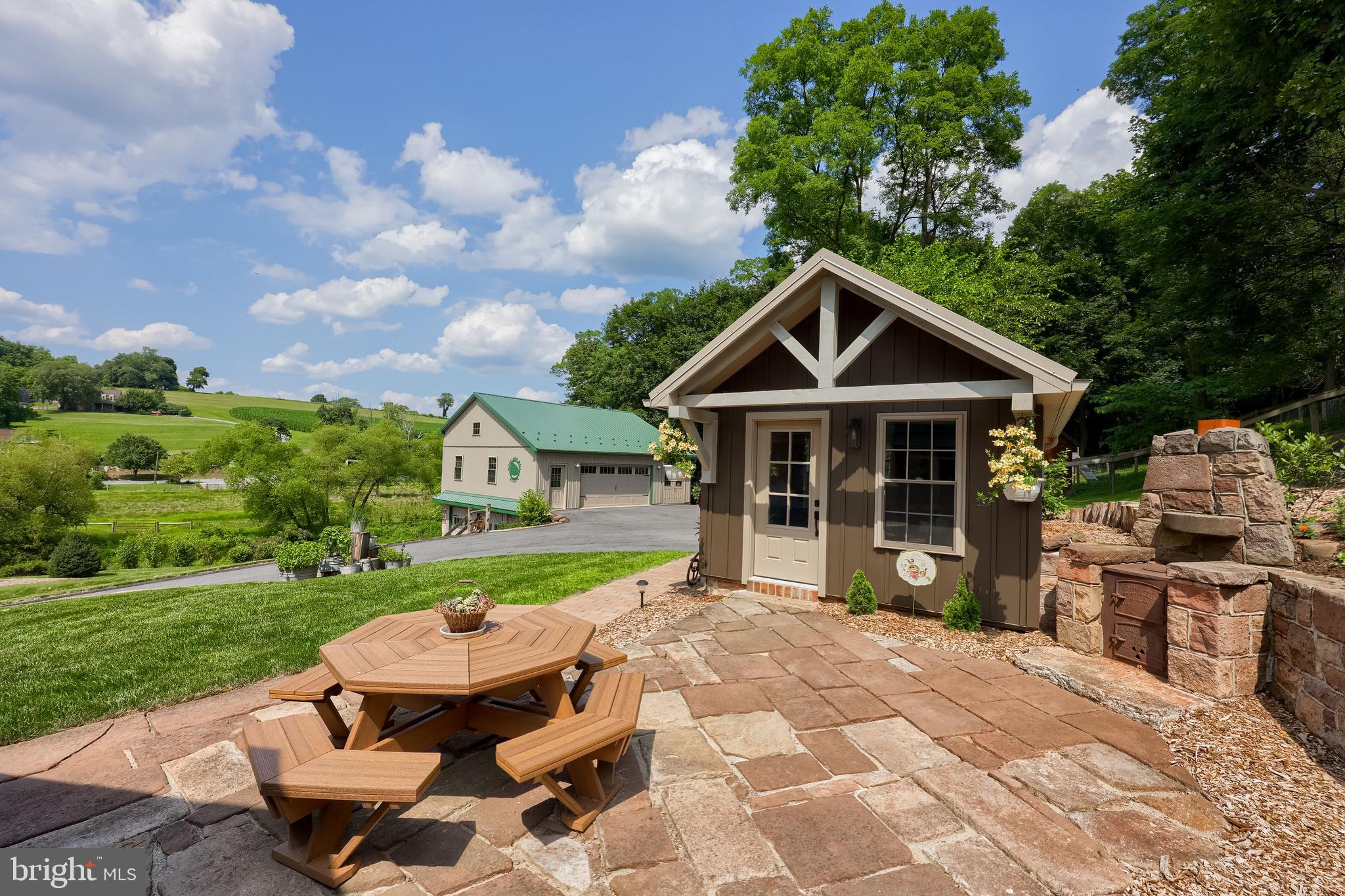 335 North Clay Road Lititz, PA 17543 - Photo 11 of 150 a front view of a house with garden