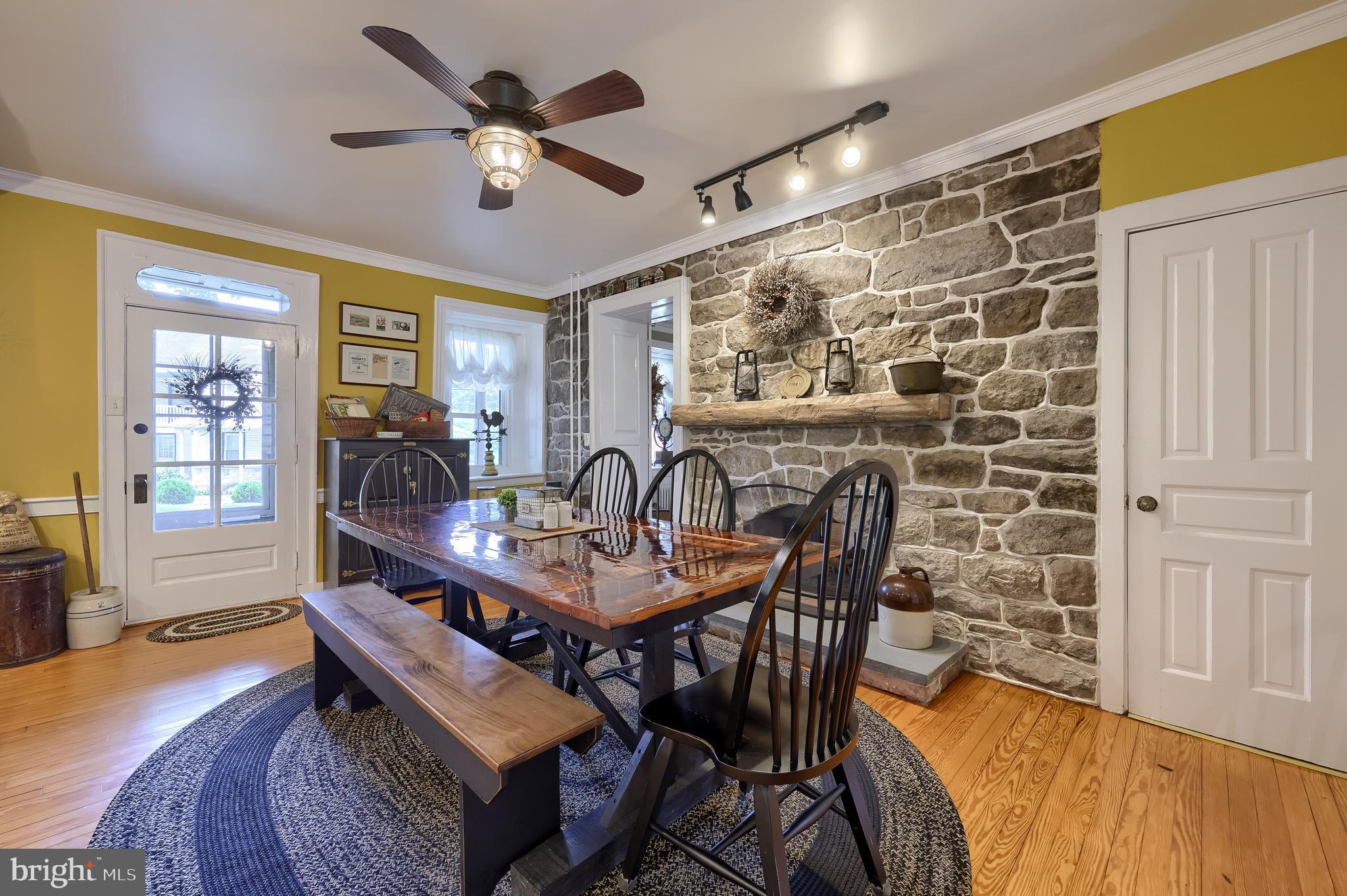 335 North Clay Road Lititz, PA 17543 - Photo 40 of 150 a view of a dining room with furniture window and wooden floor