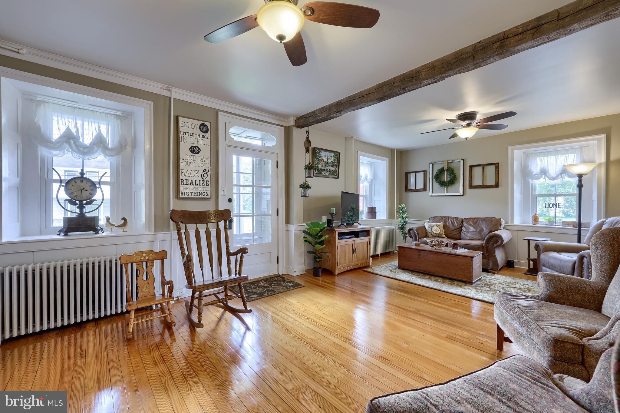 335 North Clay Road Lititz, PA 17543 - Photo 49 of 150 a living room with furniture and wooden floor