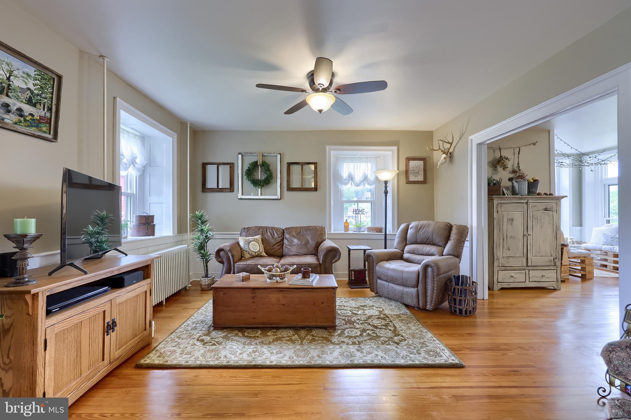 335 North Clay Road Lititz, PA 17543 - Photo 50 of 150 a living room with furniture and a flat screen tv