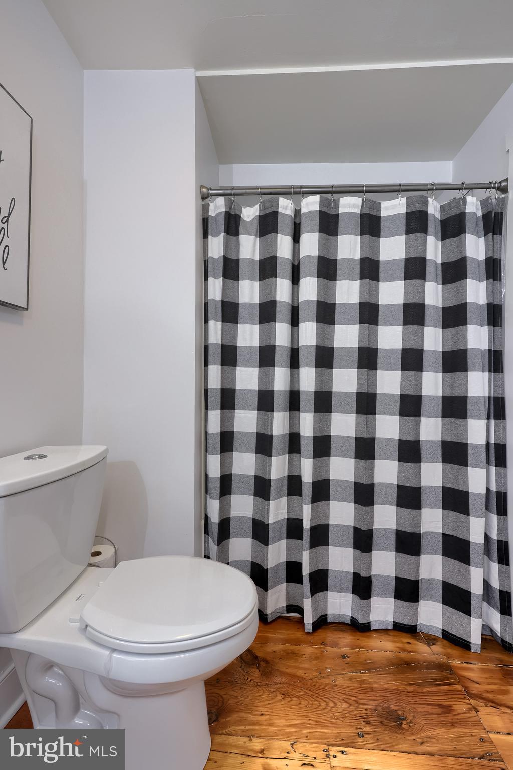 335 North Clay Road Lititz, PA 17543 - Photo 92 of 150 a bathroom with a toilet and a shower curtain