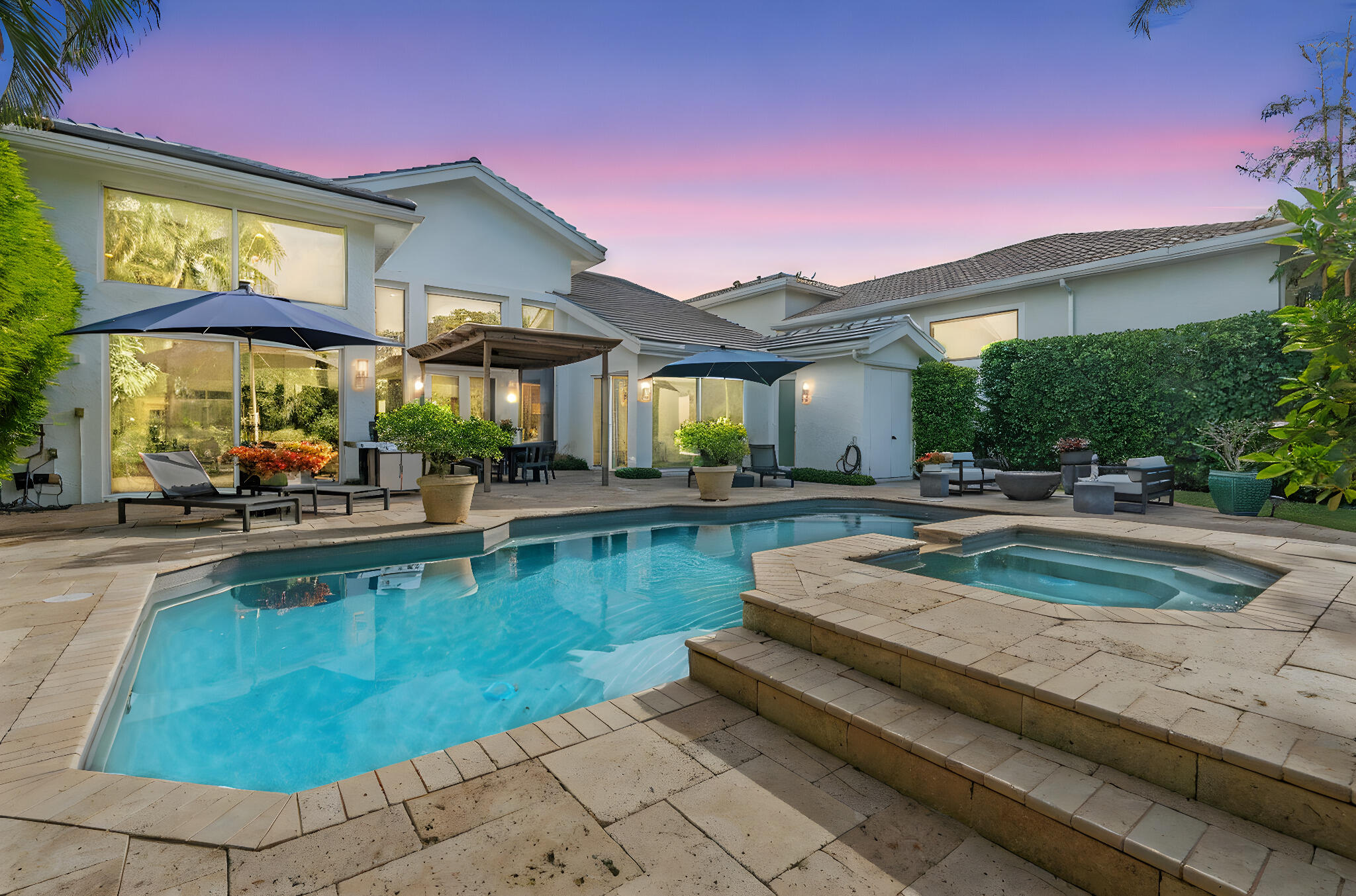 2971 Bent Cypress Road Wellington, FL 33414 - Photo 48 of 88 54-web-or-mls-A7408975 day to dusk