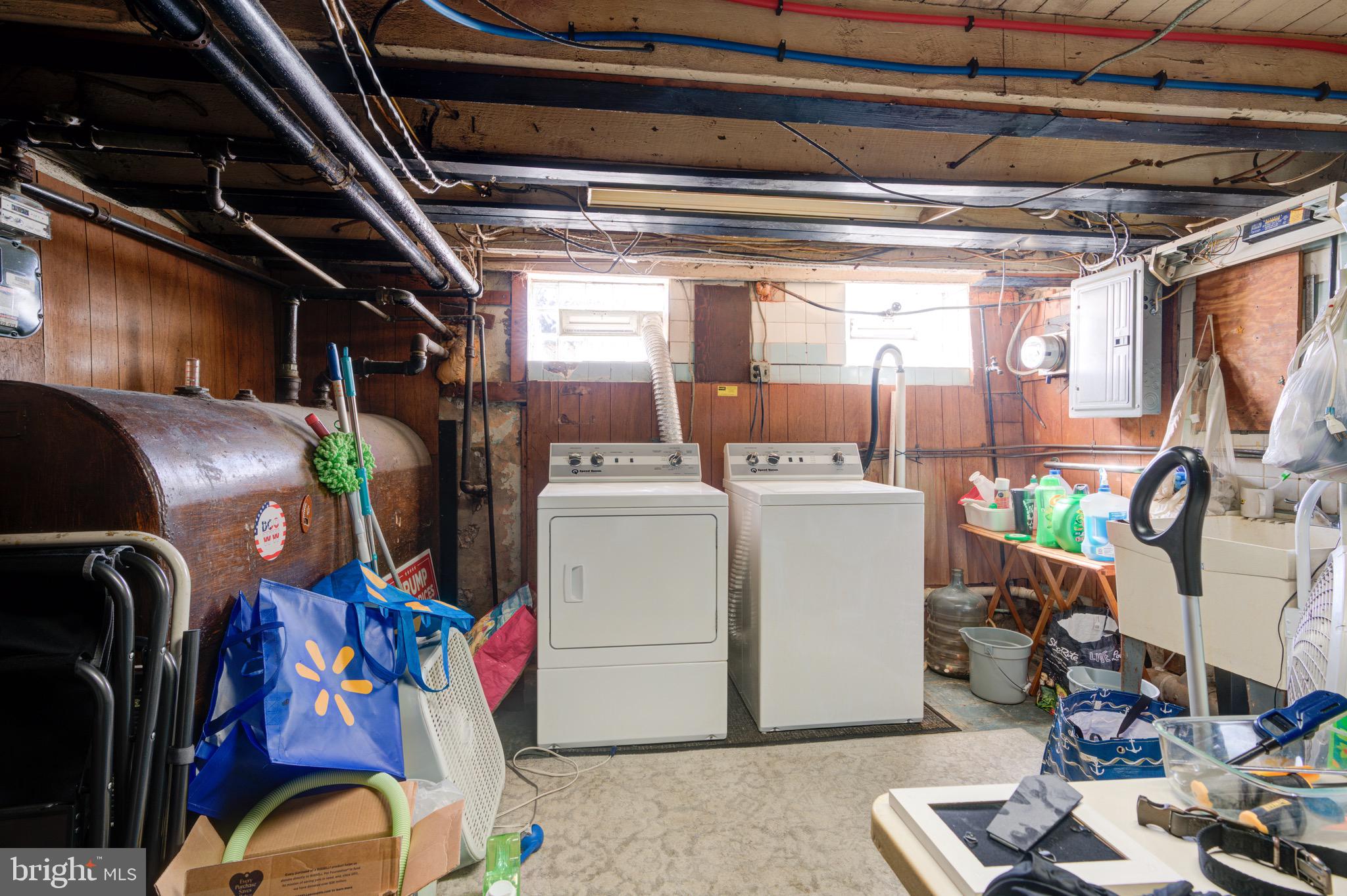 2820 Miller Street Philadelphia, PA 19134 - Photo 16 of 17 Partially finished basement with laundry.