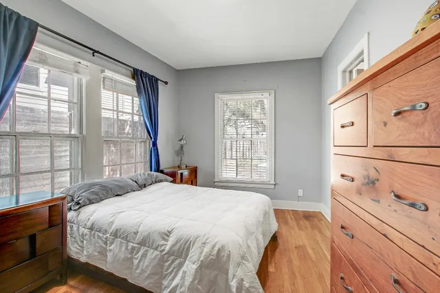 a storage room with a washer and dryer
