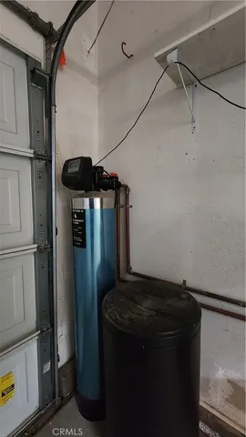 a view of water heater room