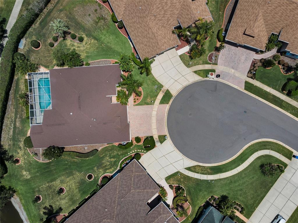 11917 Hadleigh Way Trinity, FL 34655 - Photo 53 of 84 an aerial view of a house with garden space and swimming pool